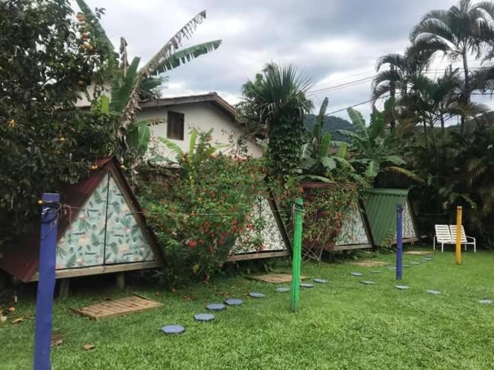 Farah Hostel Suites Camping Smartcamp E Passeio De Barco Boicucanga Extérieur photo