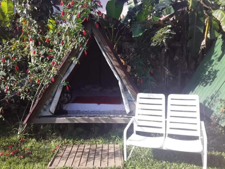 Farah Hostel Suites Camping Smartcamp E Passeio De Barco Boicucanga Extérieur photo